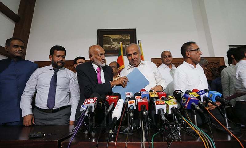 Menteri Muslim Sri Lanka Kembali Ke Kabinet Setelah Pengunguran Diri Massal Pasca Bom Paskah